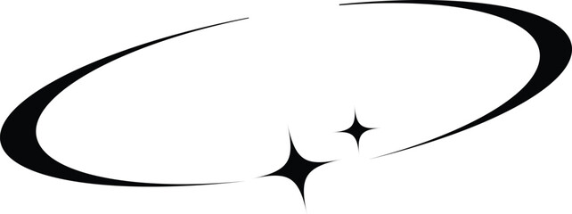 Y2k star sparkle bling abstract tattoo shapes. Simple minimal geometric signs in retro 2000s style.