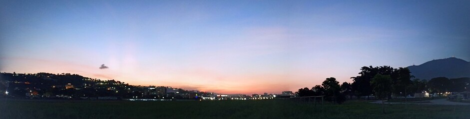 atardecer caraqueño, caracas, venezuela