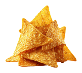 Delicious crunchy tortilla chips for sharing at parties snack time or movie nights indoors