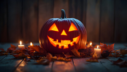 A creepy puppet show on Halloween night