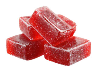 Colorful gelatin gummies kitchen table food bright lighting culinary delight