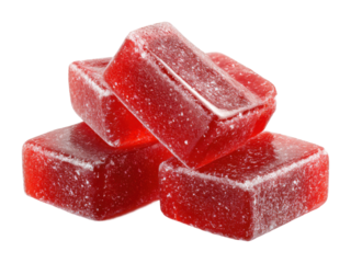 Colorful gelatin gummies kitchen table food bright lighting culinary delight