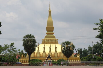 That Luang Stupa, Golden Stupa, Vientiane, Laos