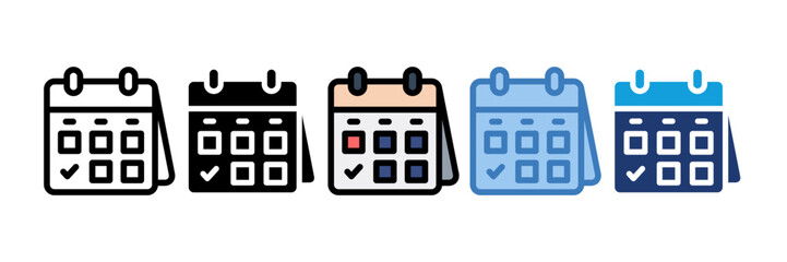 Calendar Icon Element For Design