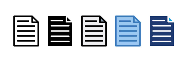 File Icon Element For Design
