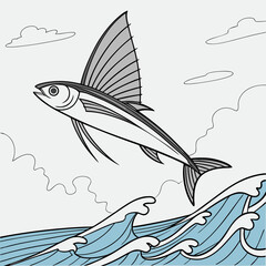 fish in the water