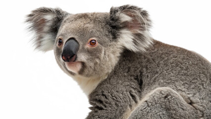 Fototapeta premium Koala, isolated transparent background 