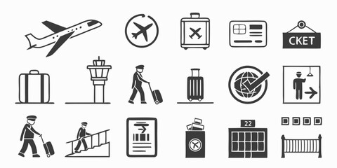 set of icons for web design