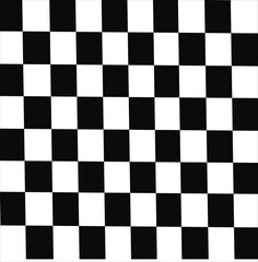 Fototapeta premium checkered flag, vector illustration 