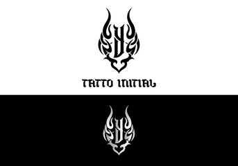 Tattoo Designs for Clothing Brands or Merchandise with Letter Y