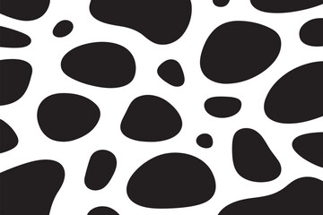 black and white seamless pattern silhouette