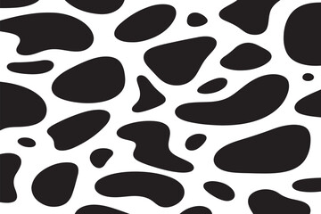 seamless pattern with black silhouette
