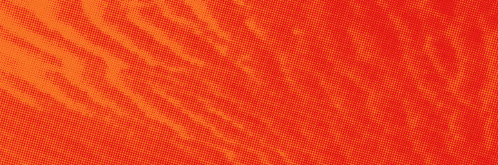 Dots halftone orange color pattern gradient texture with technology digital background. Dots pop art comics with summer background.