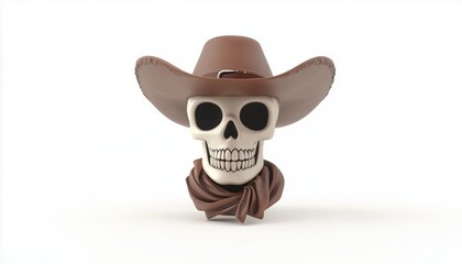 Vintage Wild West Skull Western Rodeo: A Nostalgic Journey Back In Time To The Thrilling World Of The Wild West.