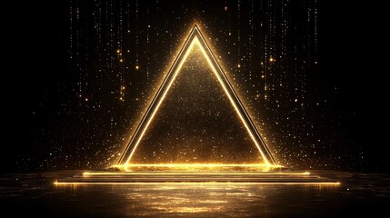 Golden triangle podium