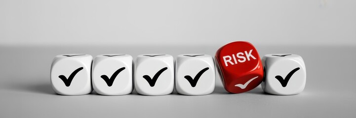 Risk highlighted among acceptable options.