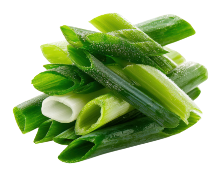 Chopping fresh green onions for cooking kitchen food preparation culinary techniques