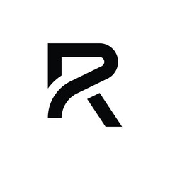 Simple letter R logo design template © Paijo