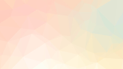 Multicolor pastel polygonal mosaic background wallpaper. Abstract geometric triangular background