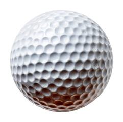 Golf ball action on course sports view