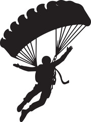 Skydiver in Action