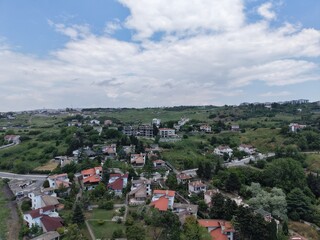 Fototapeta premium Aerial View of the area