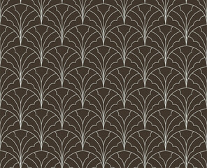 
Seamless vector art deco pattern. Abstract background. 
Modern geometric print for fabric, surface, wallpaper.