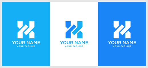 letter X vector logo design1.eps