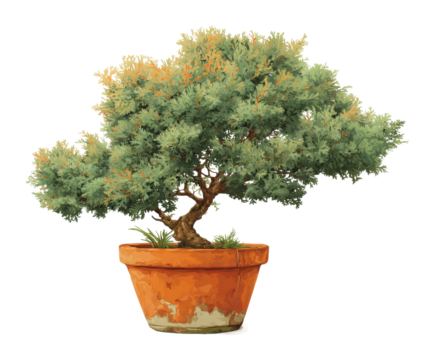 Bonsai tree cultivation techniques home garden educational guide environment view