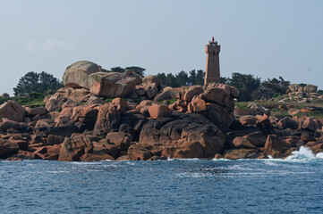 Phare de Mean Ruz &agrave; Ploumanach