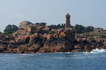 Phare de Mean Ruz &agrave; ploumanach