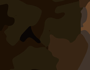 Obraz premium Brown Camouflage Abstract Background. Earth Tone Camo Texture Design. Dark Brown Military Camo Pattern. Abstract Forest Terrain Wallpaper. Woodland Camouflage Art Background. Organic Brown CamoSurface