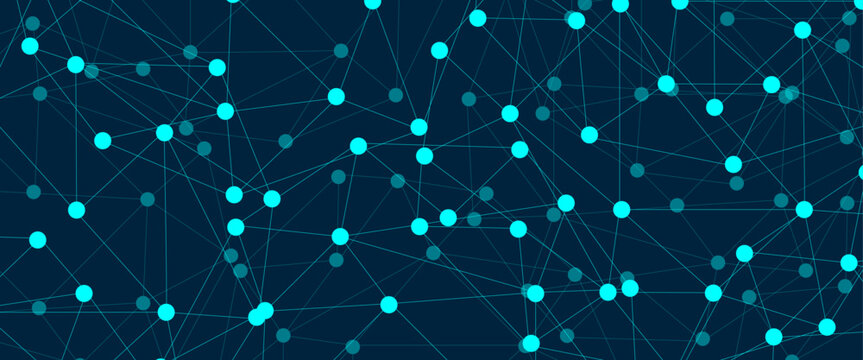 Digital connections graphic vector background, abstract layout