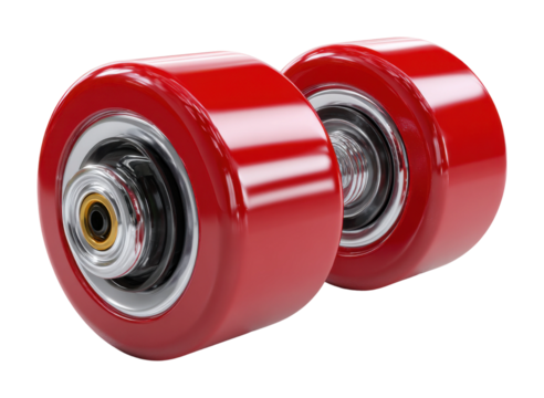 Skating event on colorful roller skate wheels urban product dynamic view sport concept