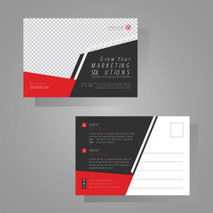 Clean style modern business card template,