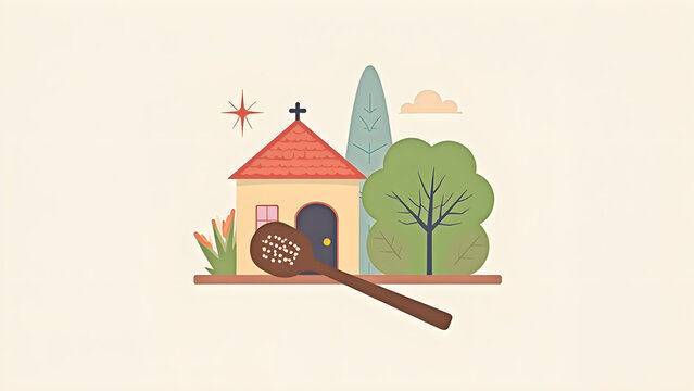 Unique Kitchen Icon for Home