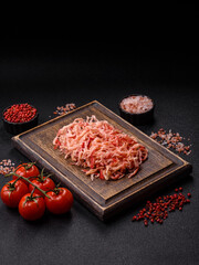 Food, dried squid in shavings or chopped as snacks or jerky. Snack dried squid for beer