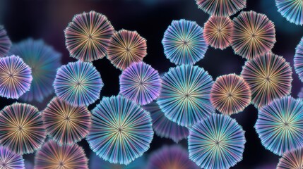 Sci-Fi Transmission Strands with Crystal Nodes