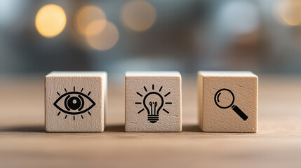 Insightful Solutions For Creative Problem Solving and Research Innovation. Idea Generation, Analytical Thinking and Discovery Methods. Business Cubes