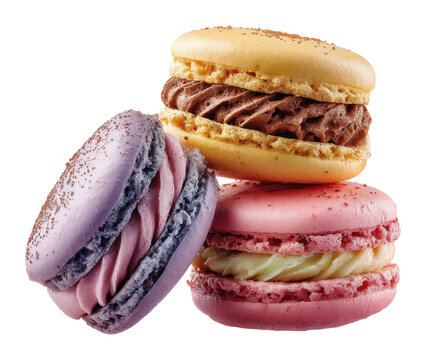 Delicious colorful macarons bakery food sweet treats gourmet desserts