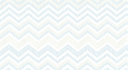 Pale Blue and Beige Chevron Pattern Soft Subtle Zigzag Design