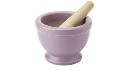 Isolated Mortar and Pestle
