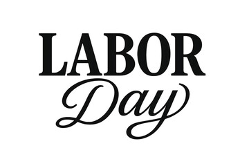Labor day celebration holiday workers rights black background