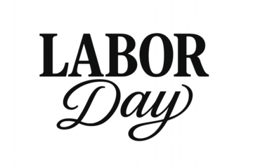 Labor day celebration holiday workers rights black background