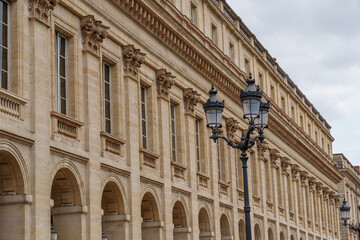 Fototapeta premium Bordeaux an der Garonne in Frankreich