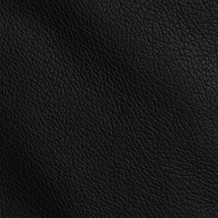 Black Leather Texture Close-Up