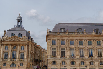 Obraz premium Bordeaux an der Garonne in Frankreich