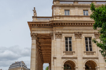 Naklejka premium Bordeaux an der Garonne in Frankreich