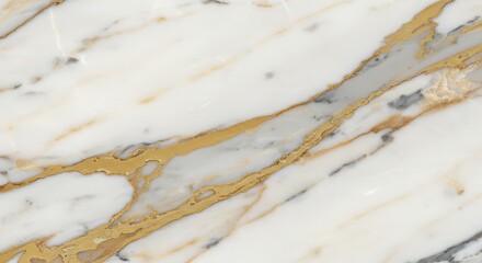Richly Veined Golden Brown Marble Tile