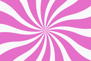 Candy Swirl isolated on white background. High quality 3d illustration